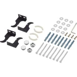 Badheizkörper Kerpen Mit Handtuchhalter 540W Schwarz 160x45 Cm -Gartenwelt Verkauf 048121195850 AC01 240321 L