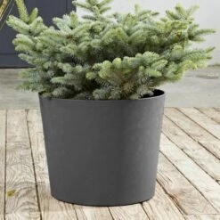 Poétic Pflanztopf Element Ø 40 Cm X 32 Cm Schiefer -Gartenwelt Verkauf 173415 2984 4