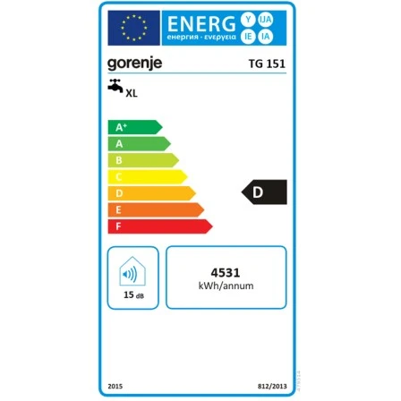 Gorenje Warmwasserspeicher TG151 150 L EEK: D 2 Gorenje Warmwasserspeicher TG151 150 L EEK: D - Image 2