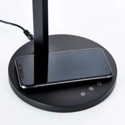 Brilliant LED-Schreibtischleuchte Devy Schwarz 24 Brilliant LED-Schreibtischleuchte Devy Schwarz -Gartenwelt Verkauf 4004353367809 4731 CU 05