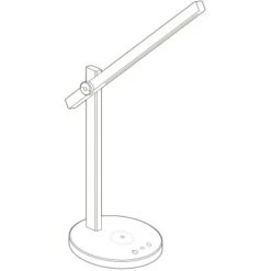 Brilliant LED-Schreibtischleuchte Devy Schwarz