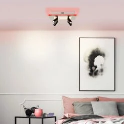 Brilliant LED-Spotplatte Alfie 4-flammig Weiß Und Schwarz -Gartenwelt Verkauf 4004353412301 4731 AB 20