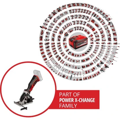 Einhell Power X-Change Akku-Mini Handkreisssäge TE-CS 18/89 Li Solo 2 Einhell Power X-Change Akku-Mini Handkreisssäge TE-CS 18/89 Li Solo - Image 2