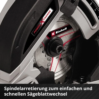 Einhell Power X-Change Akku-Mini Handkreisssäge TE-CS 18/89 Li Solo 8 Einhell Power X-Change Akku-Mini Handkreisssäge TE-CS 18/89 Li Solo - Image 8