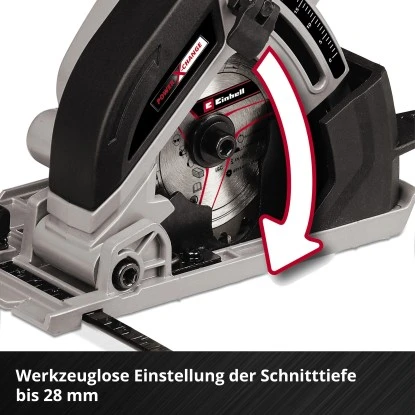 Einhell Power X-Change Akku-Mini Handkreisssäge TE-CS 18/89 Li Solo 10 Einhell Power X-Change Akku-Mini Handkreisssäge TE-CS 18/89 Li Solo - Image 10