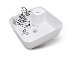 Baliv Aufsatzwaschbecken WBA-7010 43 Cm X 43 Cm -Gartenwelt Verkauf 4007873411533 S03 080219