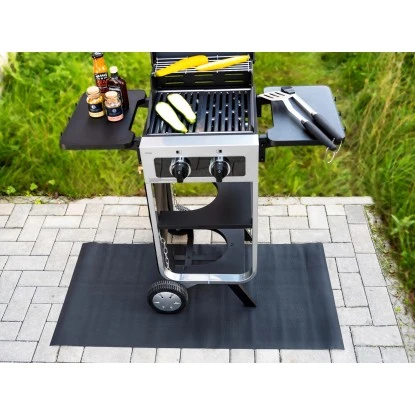 Wenko Spritzschutzmatte Suma 120 Cm X 60 Cm Wasserfest Und Abwischbar Schwarz 6 Wenko Spritzschutzmatte Suma 120 Cm X 60 Cm Wasserfest Und Abwischbar Schwarz - Image 6