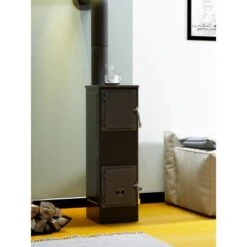 Werkstattofen Toba 2.0 (UNI 1000) Stahl Schwarz 6 KW EEK: A+ -Gartenwelt Verkauf 4048126095445 A01 271022 L