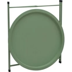 Beistelltisch Satipo Rund Grün Ø 46 Cm X 51 Cm -Gartenwelt Verkauf 4048126613977 S02 091120 L