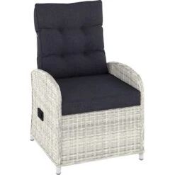 Lounge-Set Kalgan 6-teilig Wicker Eisgrau (B-Ware) -Gartenwelt Verkauf 4048126625642 60