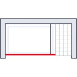 Schulte Alexa Style 2.0 Duschwand Walk In BlackStyle Atelier 1 Dekor 90 X 200cm -Gartenwelt Verkauf 4060991056772 2053 6