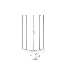 Baliv Duschkabine DUK-90.50E 90 Cm X 90 Cm Chrom 22 Baliv Duschkabine DUK-90.50E 90 Cm X 90 Cm Chrom -Gartenwelt Verkauf 4250312107799 S03 080720 L