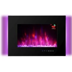 El Fuego Elektrokamin Aarau II Schwarz 900/2000 W -Gartenwelt Verkauf 4250373262819 2240 S 17