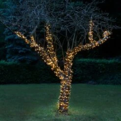 Amare LED-Lichterkette Galaxie 400 LEDs Mit Fernbedienung 6,7 M Warmweiß -Gartenwelt Verkauf 4251083906468 4655 07