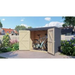 Bertilo Gartenschrank Box Bike 103 Cm X 207 Cm Anthrazit FSC® 27 Bertilo Gartenschrank Box Bike 103 Cm X 207 Cm Anthrazit FSC® -Gartenwelt Verkauf 42686005288 11021300 AB 03