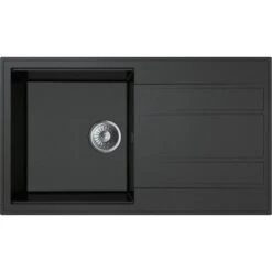 Miló Einbauspüle Granitverbundstoff Luxuria 86 Graphit