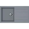 Miló Einbauspüle Granitverbundstoff Luxuria 86 Grau