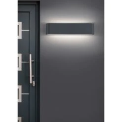 Trio LED-Wandleuchte Thames II 90 Mm X 465 Mm X 40 Mm Anthrazit -Gartenwelt Verkauf 5904453 2451 AB 01