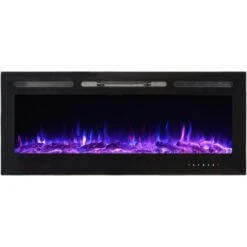 El Fuego LED-Elektrokamin Luzern Mit Heizung Dimmbar 1,8 KW -Gartenwelt Verkauf 779070 2240 LUZERN 6