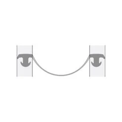 Schulte Dichtprofil Senkrecht Für Gerahmte Badewannenfaltwand Weiß 130 Cm -Gartenwelt Verkauf 797 Schulte Dichtung D2907 1