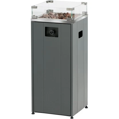 Buschbeck Terassenheizer Loungefeuer Malta Grau 7,5 KW 2 Buschbeck Terassenheizer Loungefeuer Malta Grau 7,5 KW - Image 2