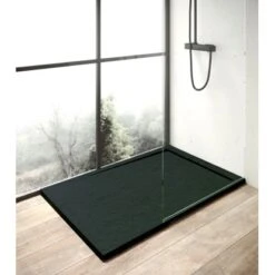 Ottofond Duschwanne Zona 100x90/2,7 Cm Anthrazit -Gartenwelt Verkauf 8714644