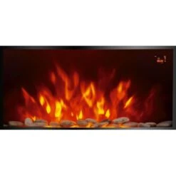 El Fuego Elektrokamin Davos (Zürich 2.0) Schwarz LED-Beleuchtung Dimmbar 2 KW -Gartenwelt Verkauf 8 2240 AY6191 Detailfoto 7