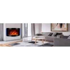 El Fuego Elektrokamin Davos (Zürich 2.0) Schwarz LED-Beleuchtung Dimmbar 2 KW -Gartenwelt Verkauf 8 2240 AY6191 Milieufoto 2