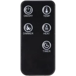 El Fuego Elektrokamin Umea 900/1000 W Regelbar Mit Fernbedienung -Gartenwelt Verkauf 927216 2240 633 07